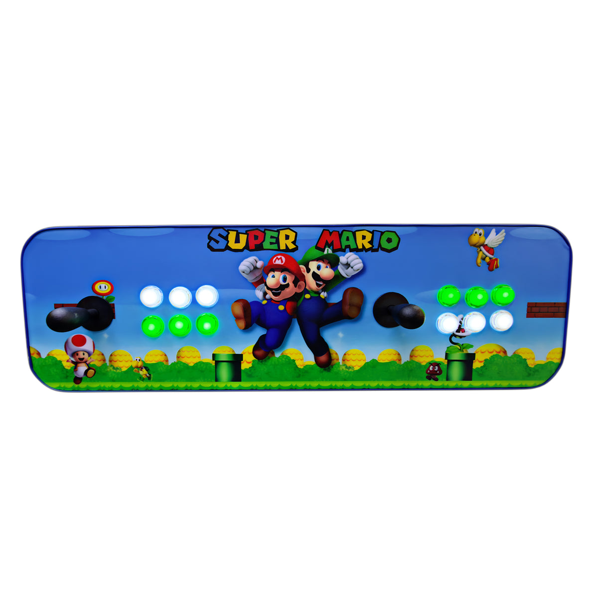 Tablero Arcade con botones de luz led