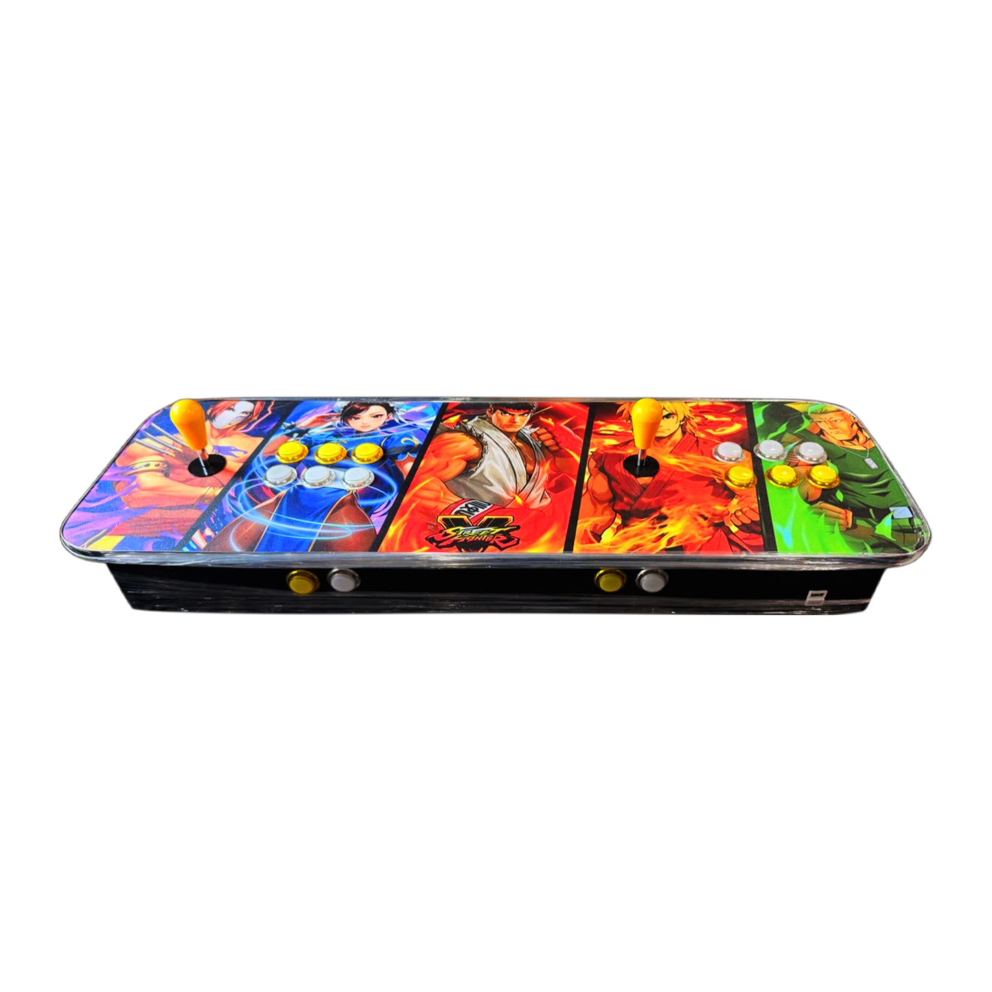 Tablero arcade con botones de luz led - Street Fighter