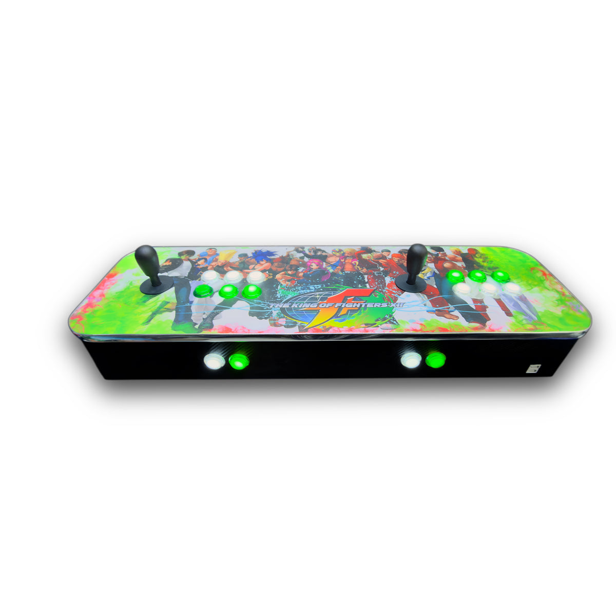 Tablero arcade con botones de luz led