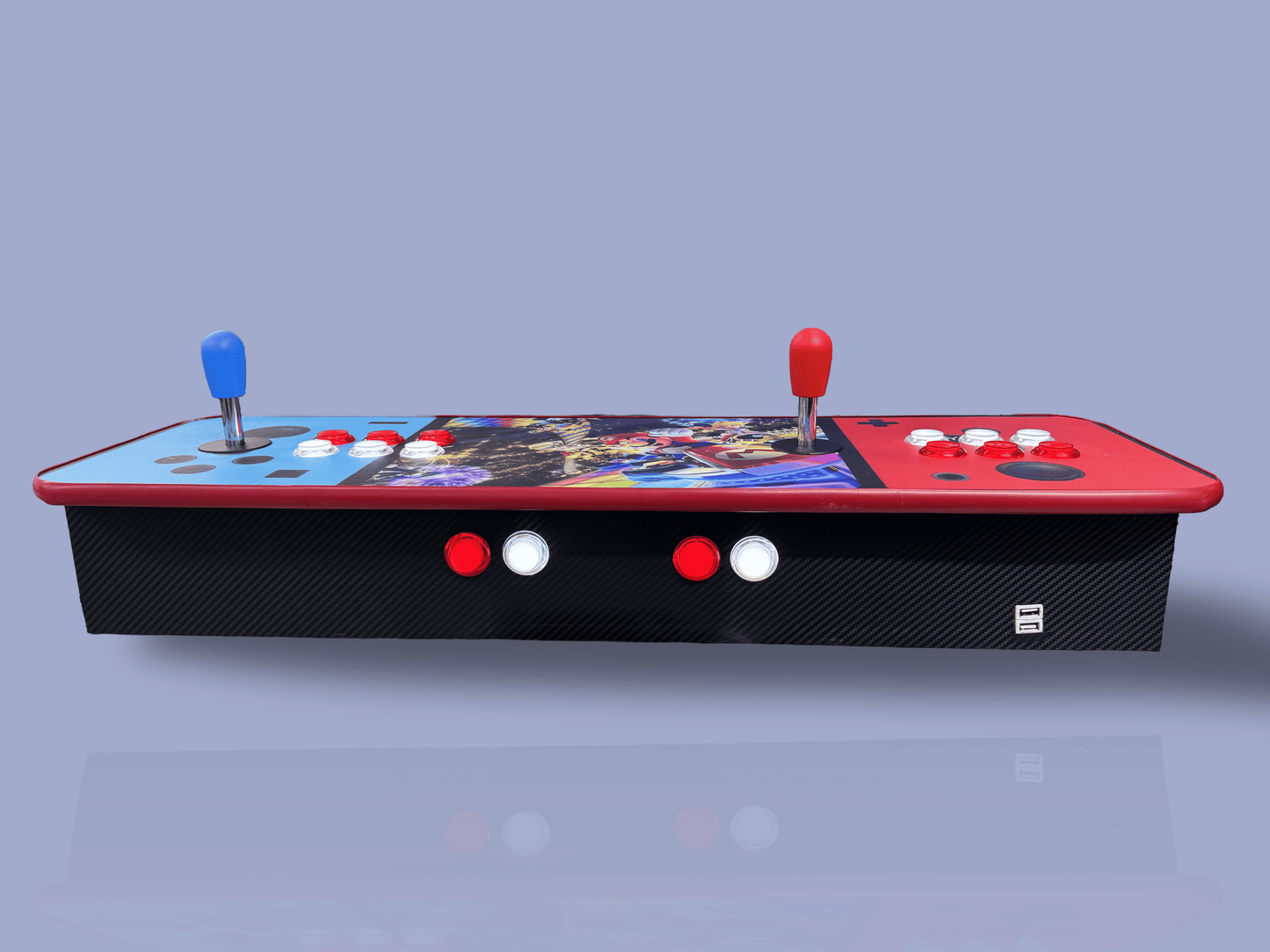 Tablero Arcade con botones de luz led - Mario Bros 1.5