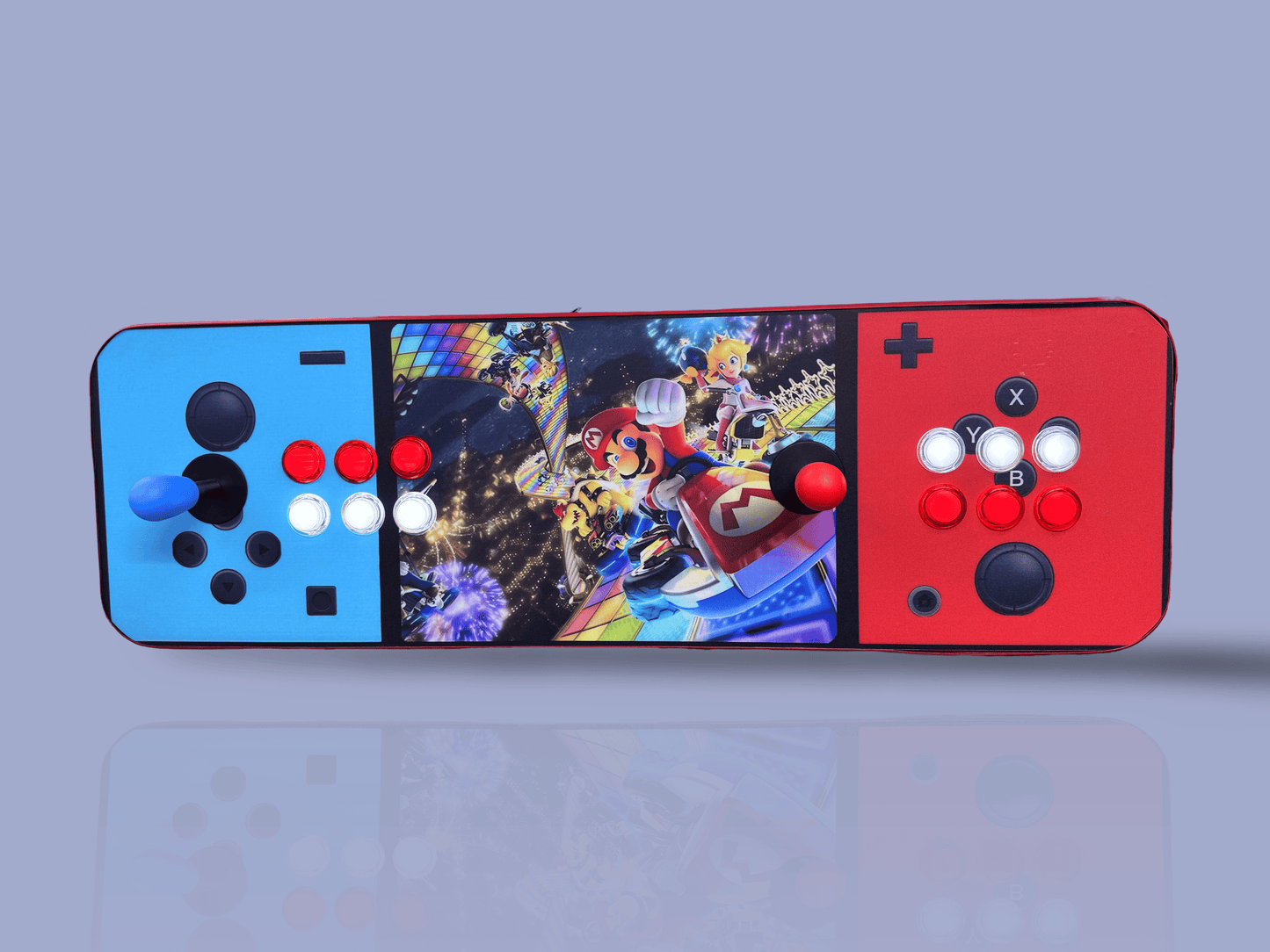 Tablero Arcade con botones de luz led - Mario Bros 1.5