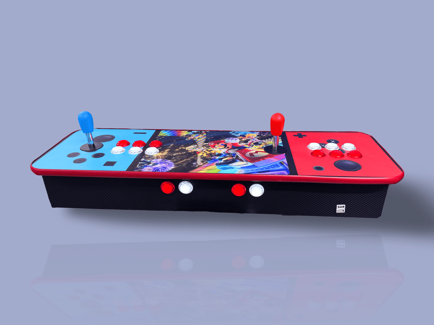 Tablero Arcade con botones de luz led - Mario Bros 1.5