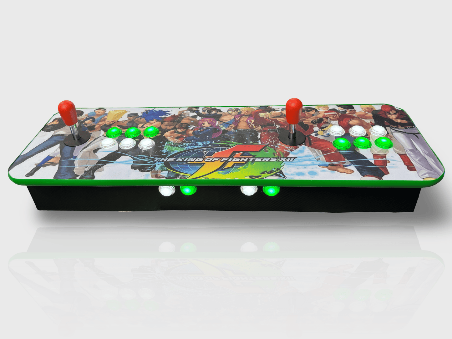 Tablero Arcade con botones de luz led - The King of Figther