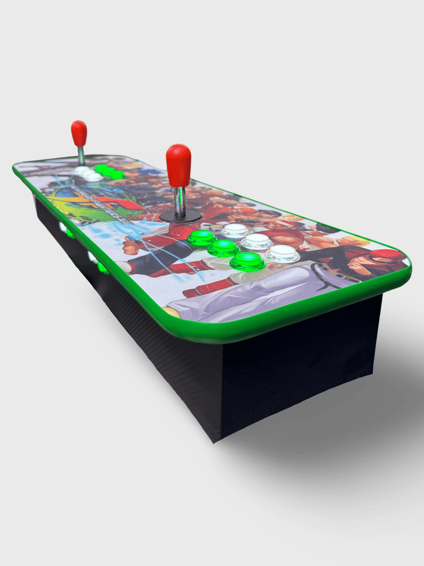 Tablero Arcade con botones de luz led - The King of Figther