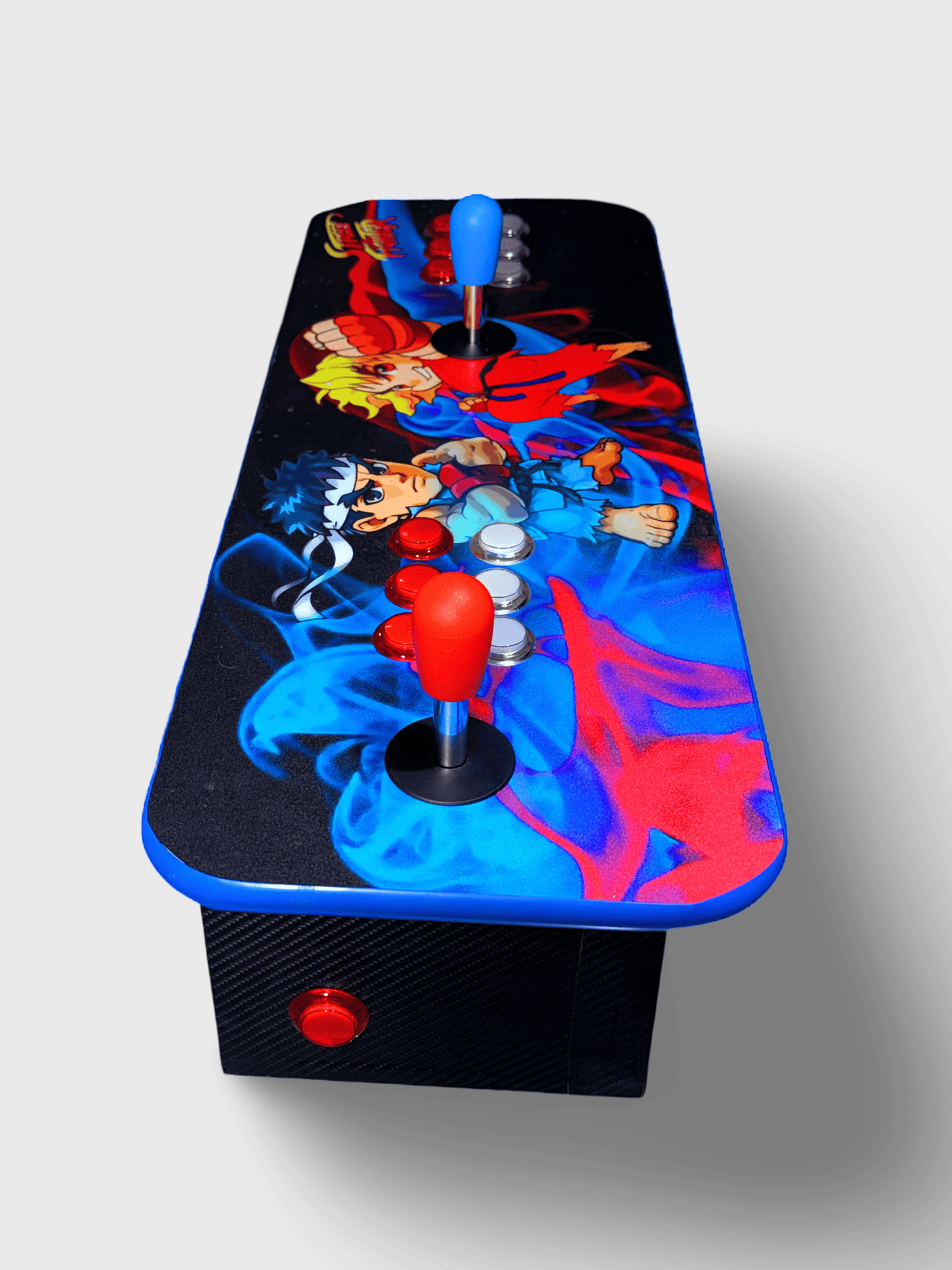 Tablero Arcade con botones de luz led - Street Figther 1.3