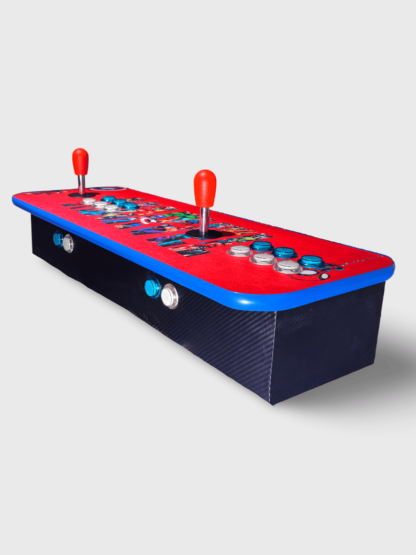 Tablero Arcade con botones de luz led - Marvel