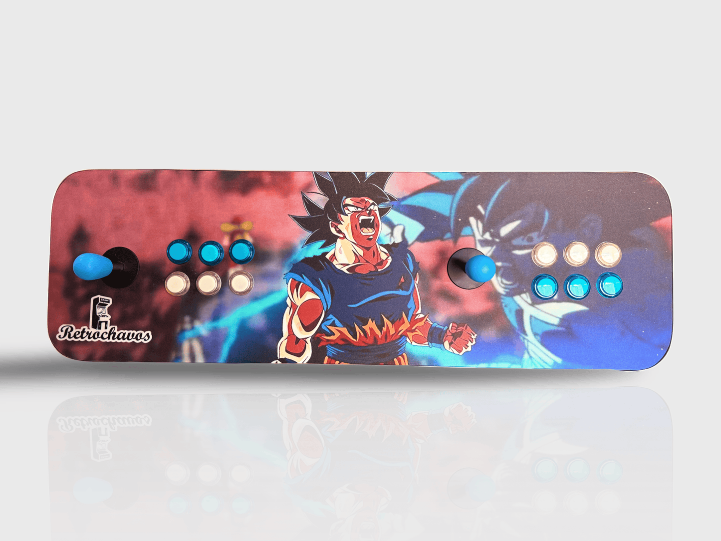 Tablero Arcade con botones de luz led - Dragon Ball 1.6