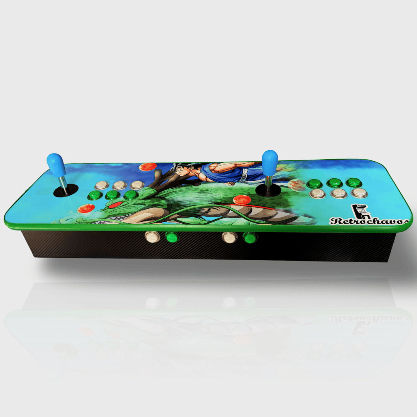 Tablero Arcade con botones de luz led - Dragon Ball 1.4