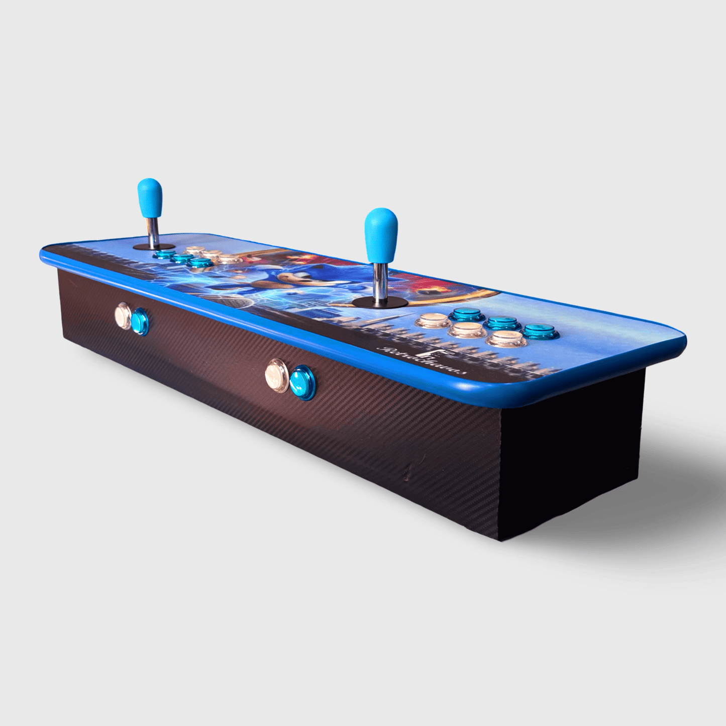 Tablero Arcade con botones de luz led - Sonic