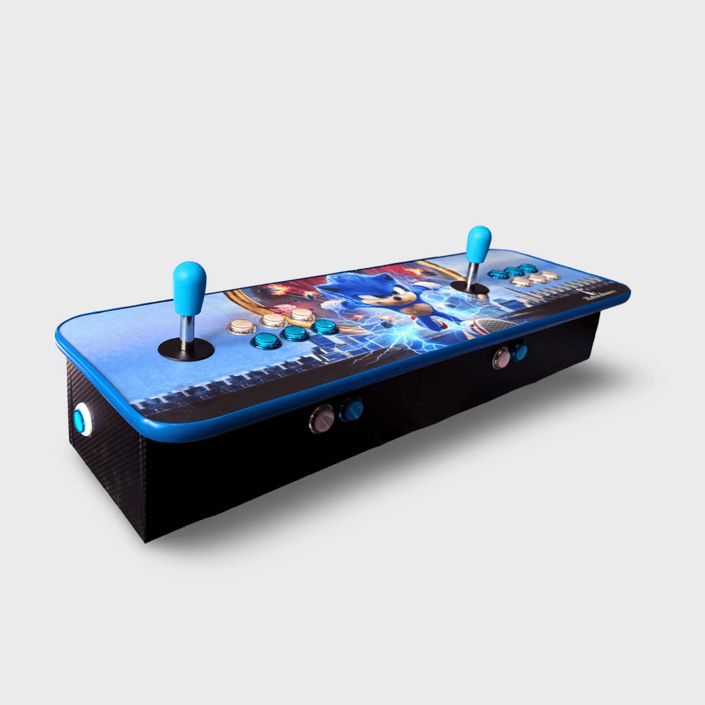 Tablero Arcade con botones de luz led - Sonic