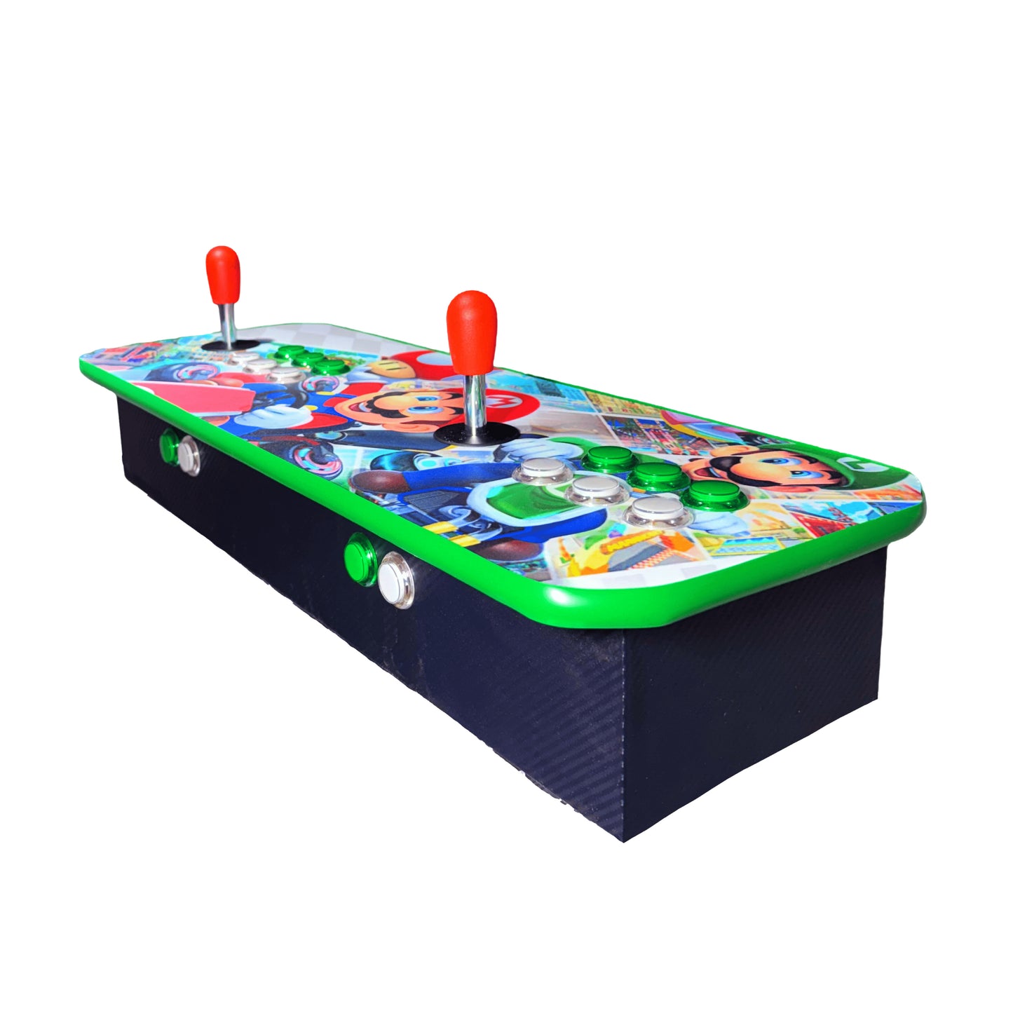 Tablero Arcade con botones de luz led - Mario Bros 1.6