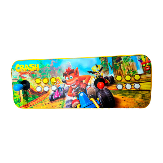 Tablero Arcade con botones de luz led - Crash Bandicoot 1.2